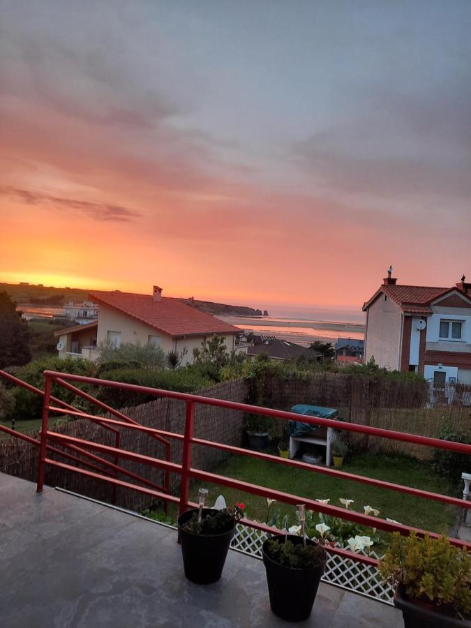 Apartamento Duplex Con Vistas Al Mar Los Girasoles Mogro Eksteriør billede