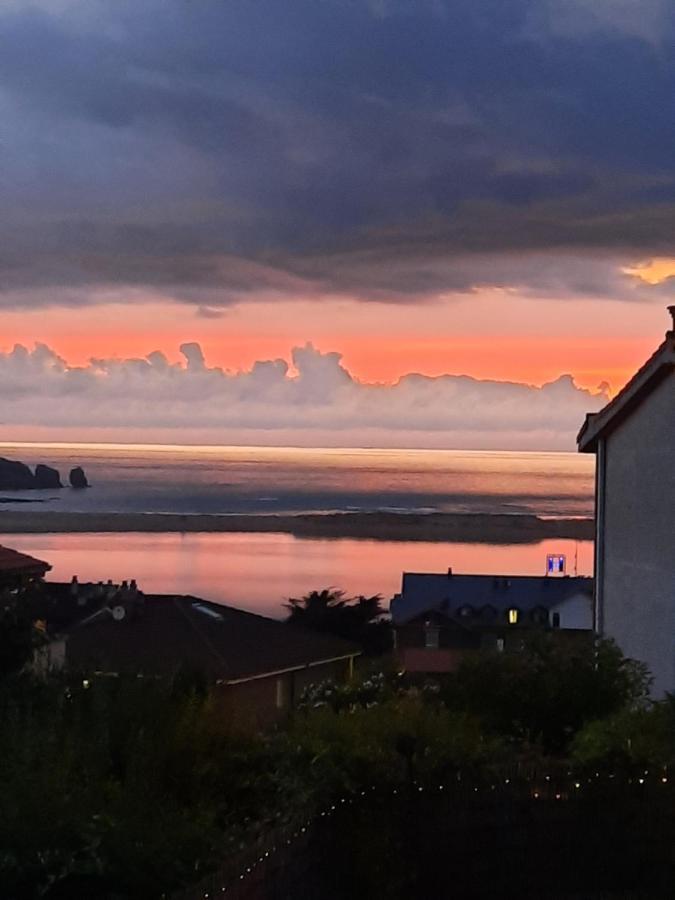 Apartamento Duplex Con Vistas Al Mar Los Girasoles Mogro Eksteriør billede