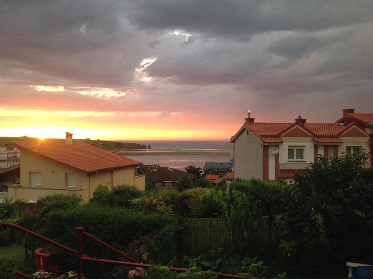 Apartamento Duplex Con Vistas Al Mar Los Girasoles Mogro Eksteriør billede